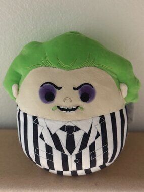 Squishmallows Halloween 8" Beetlejuice Plush New